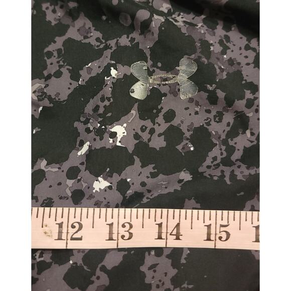 Under Armour Storm Run Black Gray Camo Jacket Windbreaker 1253577-029 Sz Medium - Picture 8 of 10
